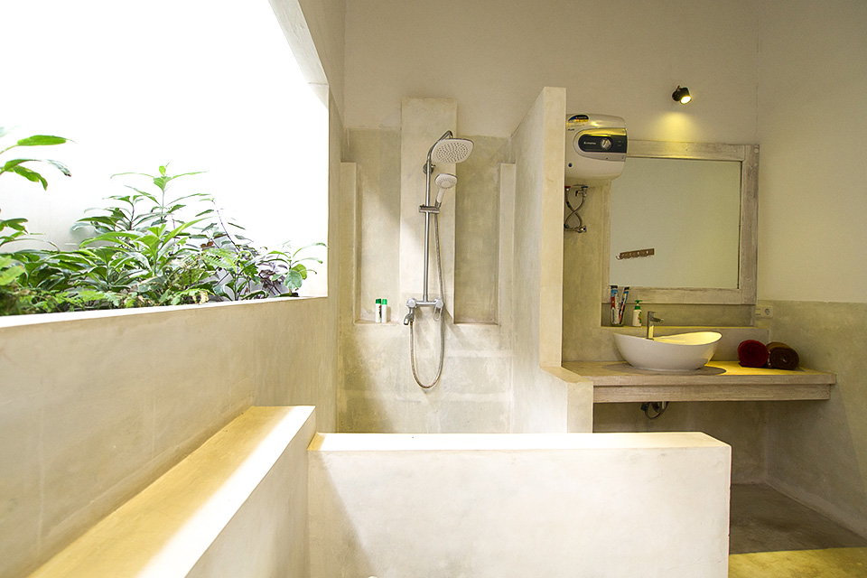 오픈 에어 욕실
